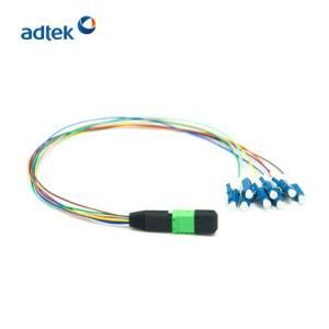 MTP/APC-LC/Upc Fan-out 12 Fibers Cable for MTP Cassettes