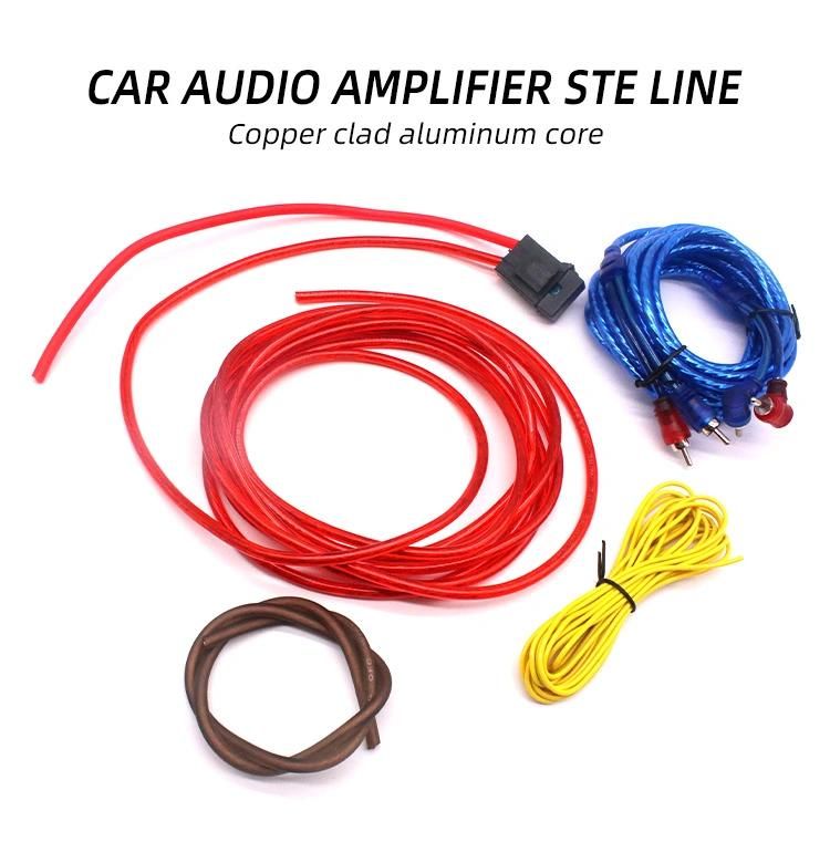 Car Audio Wire Wiring Amplifier Subwoofer Speaker Installation Kit Power Cable 10ga