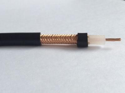 Stranded Copper Braided Shielded 50 Ohm Rg213 CCTV Coaxial Cable