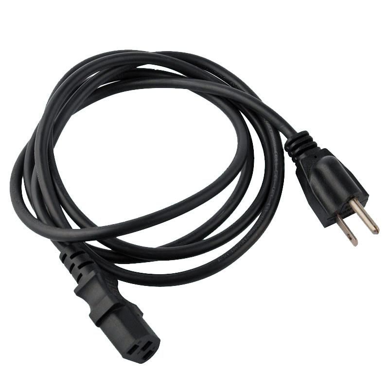 UL Approved American 3 Pins AC Power Cord with Appliance Connector C13