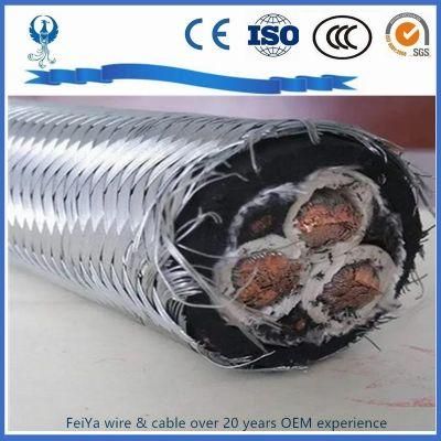 Low Voltage Rubber Copper Industrial Rhz1 Marine 150mm2 Submarine Cable