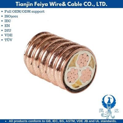 PVC Elevator Cable Heating Cable Micc 2 Cores Copper Sheathed R Type Thermocouple Mi Cable
