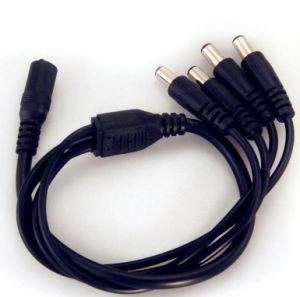 CCTV Cable of DC Power Spliter 1 to 4
