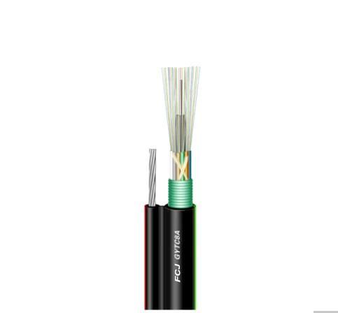 Gytc8a Outdoor Aerial Fiber Optic Cable Armored with Corrugated Aluminium Tap