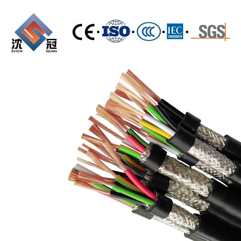 Shenguan Flexible Multi Core Shield Twist Pair Servo Signal Transmission Cable