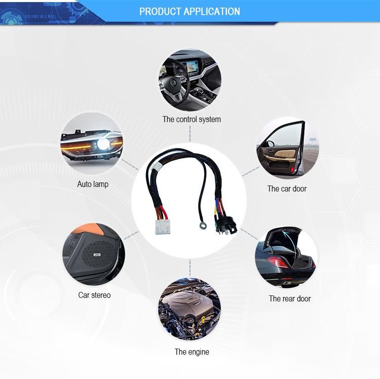 Youye Automotive Wiring Harness Auto Pigtail Cables Harness