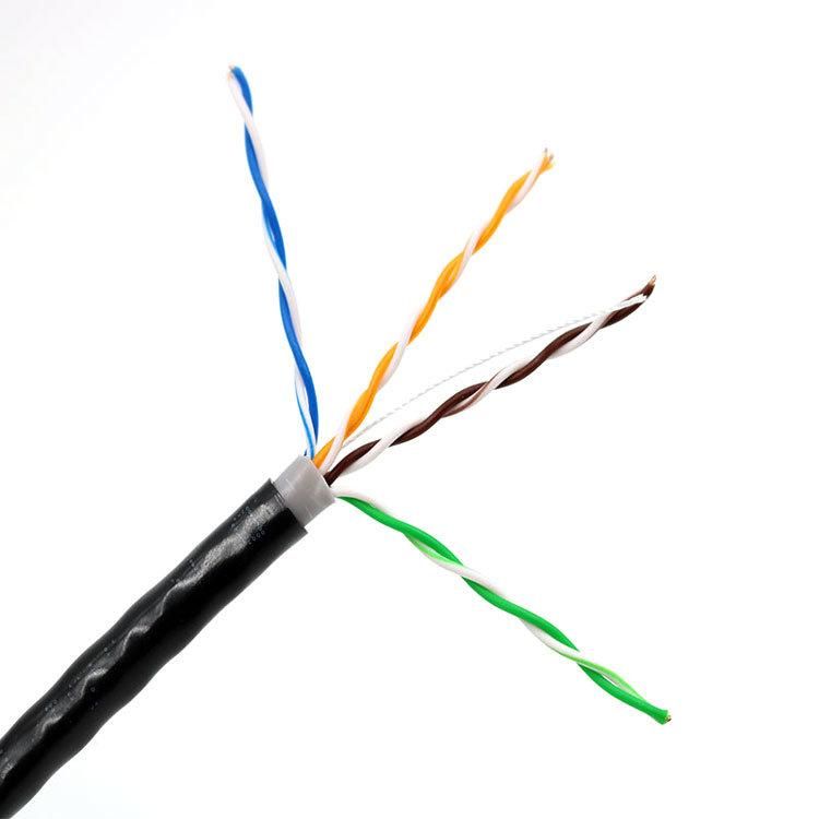 PVC U/UTP Cat5e Unshielded LAN Cable for Network & CCTV Indoor Wiring