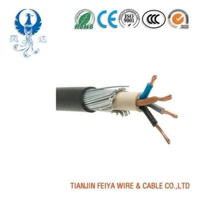 Nycy PVC Insulated Cable with Concentric Conductor Solid Heavy Current Power Cable Electric Wire