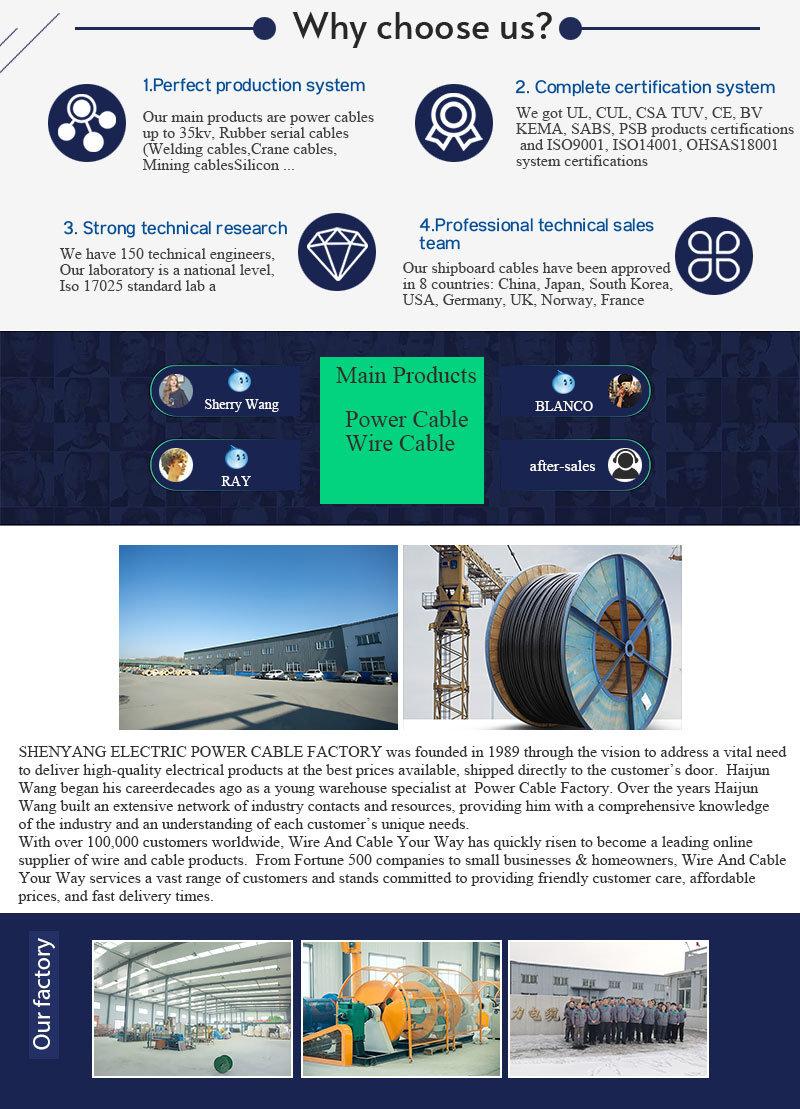 Shenguan Flexible Control Cable Electric Cable