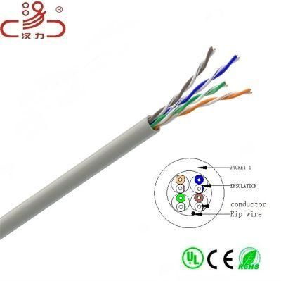 4 Pair Cat5e UTP 24AWG/Computer Cable/ LAN Cable Cat5e