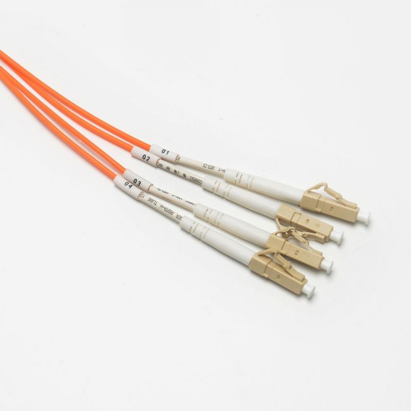 4 Core Multimode Om2 LC/Upc-LC/Upc 2.0mm Branch Fiber Optic Cable