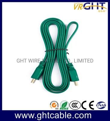 5m High Quality Flat HDMI Cable 1.4V 2.0V (F016)