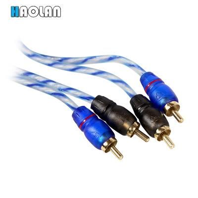 RCA Double Male to Double Male Cable for Subwoofer, TV, DVD, Audio Cable 3FT