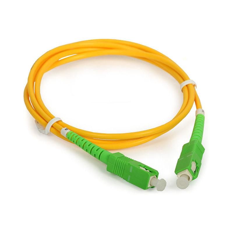 Simplex Sm Sc/APC Optical Fiber Cable for FTTH