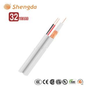 Rg59 with Two Power Wires Security Coaxial CCTV Satellite Cable