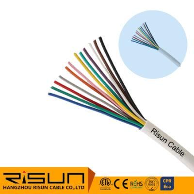Professional Al Foil Unshielded 12core for Security Fire Alarm Cable