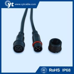 2pin Waterproof Connector Cable for LED Lighting Wire Harness