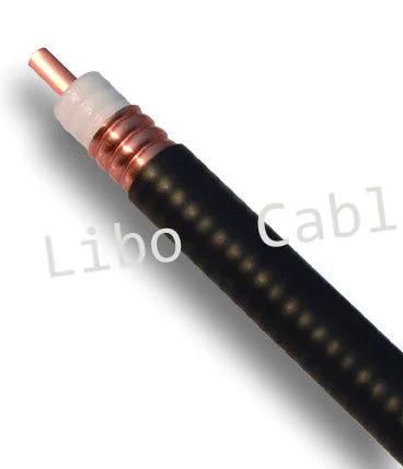 3/8 Inches Super Fexible Feeder RF Coaxial Cable Communication Cable High Precision Helical Copper PE Polyethylene