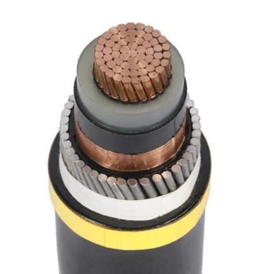 15kv 33kv Medium Voltage Single Core 120sqmm 300sqmm XLPE Copper Power Cable