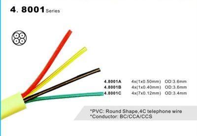 4C Round Telephone Cable (4.8001)