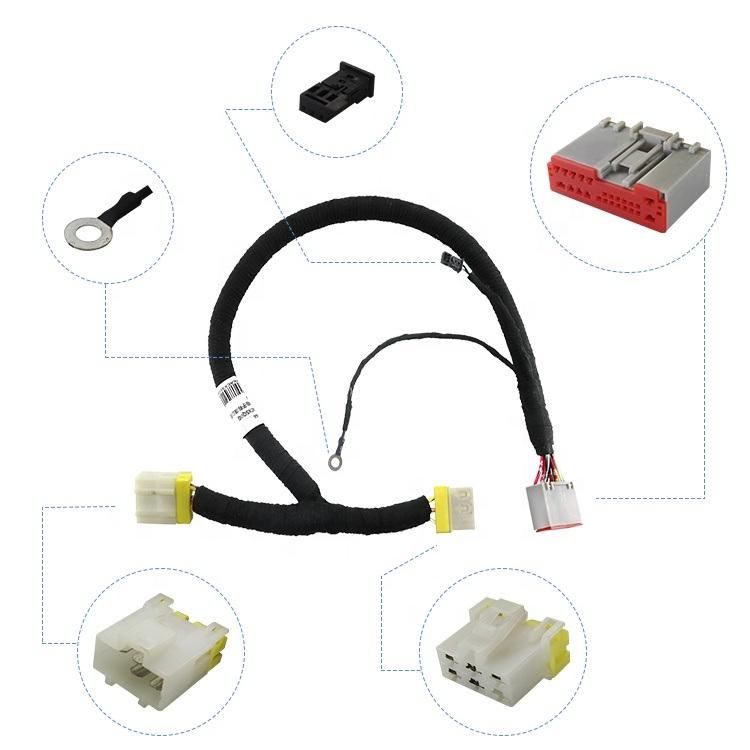 OEM Automotive Door Wiring Harness Connector Buchse Wire Harness Cables
