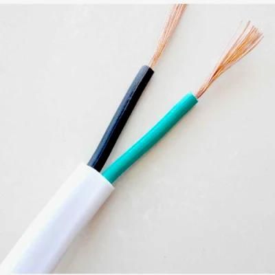 H03vvh2-F Rvvb 2.5 / 4 / 16mm Flexible Copper Cable PVC Insulation Flat Cable Wire