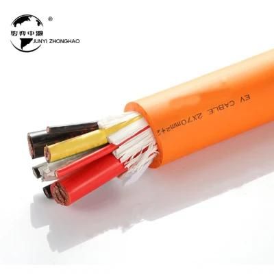 New Energy Vehicle Shielded Cable EV Automotive Orange Cable