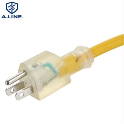 Factory Price UL Approved 16A 125V Power Extension Cord