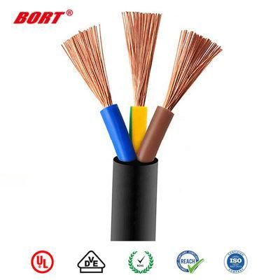 UL Wire, Solid or Stranded, Multi Core 300V UL Awm 2464 Flexible Double Insulated PVC Shielded Wire Cable