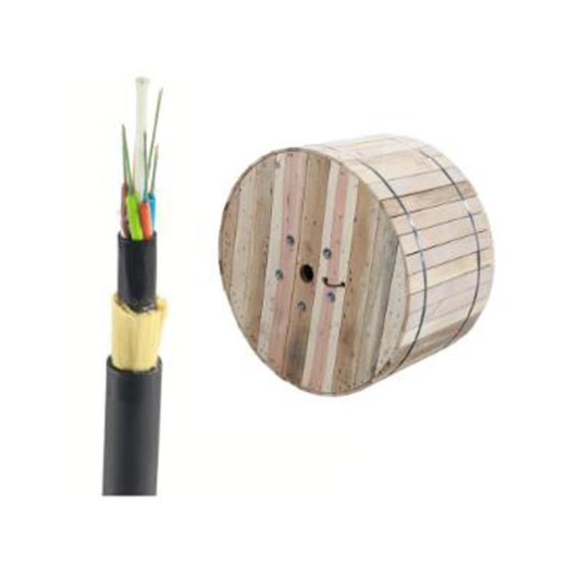 Indoor and Outdoor ADSS Double Sheath Fiber Optical Cable 24 48 96 Core FTTH Cable