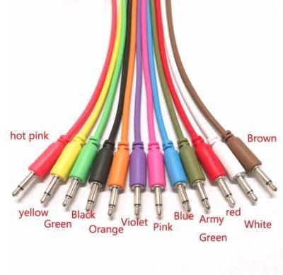 1/8&quot; 3.5mm Plug Mono Patch Cables Male to Male for Modular Synths