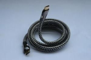 Nylon Braid Hight Quality V1.4 HDMI Cable Male to Male with Lighting