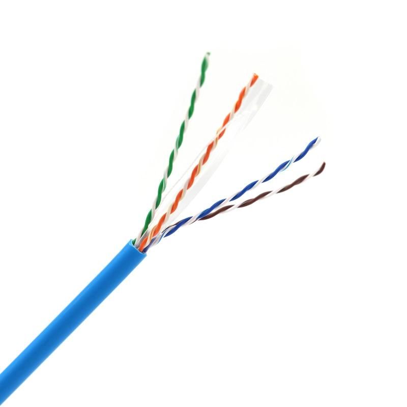 CE ISO Approved Copper Round Wire UTP FTP Ethernet LAN Cable Cat 6 Data Cable for Network