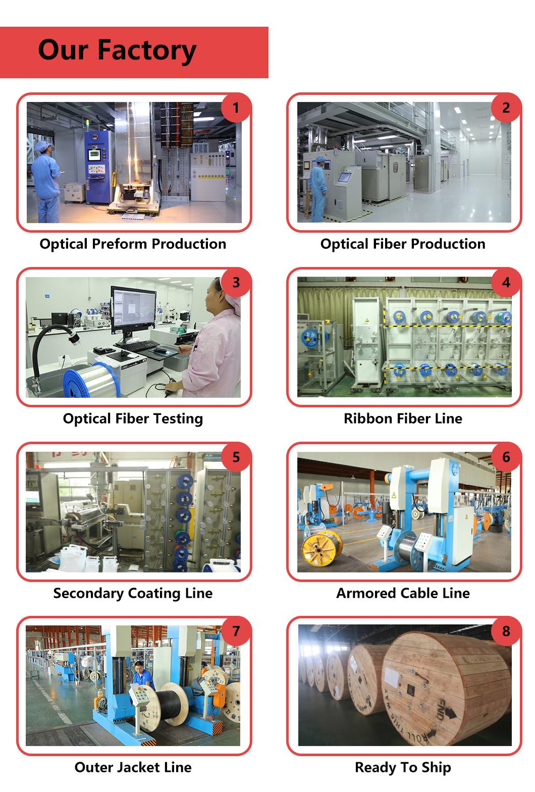 Gcyfy Single Mode Fiber Optic Cable for Communication