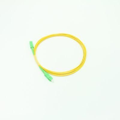 Sc/APC-Sc/APC Optical Fiber Jumpers Cable