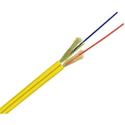 Indoor Duplex Fiber Optic Patch Cord Drop Cable for LC Sc FC St