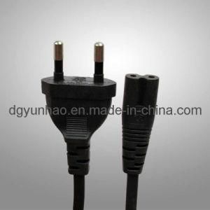 Iec 60320 C7 Connector and Korean 2 Pin Power Plug