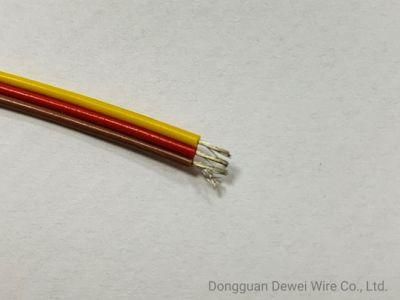300V Tinned Copper &amp; Bare Copper PVC Parallel Insulated Cable with 18AWG Dw07