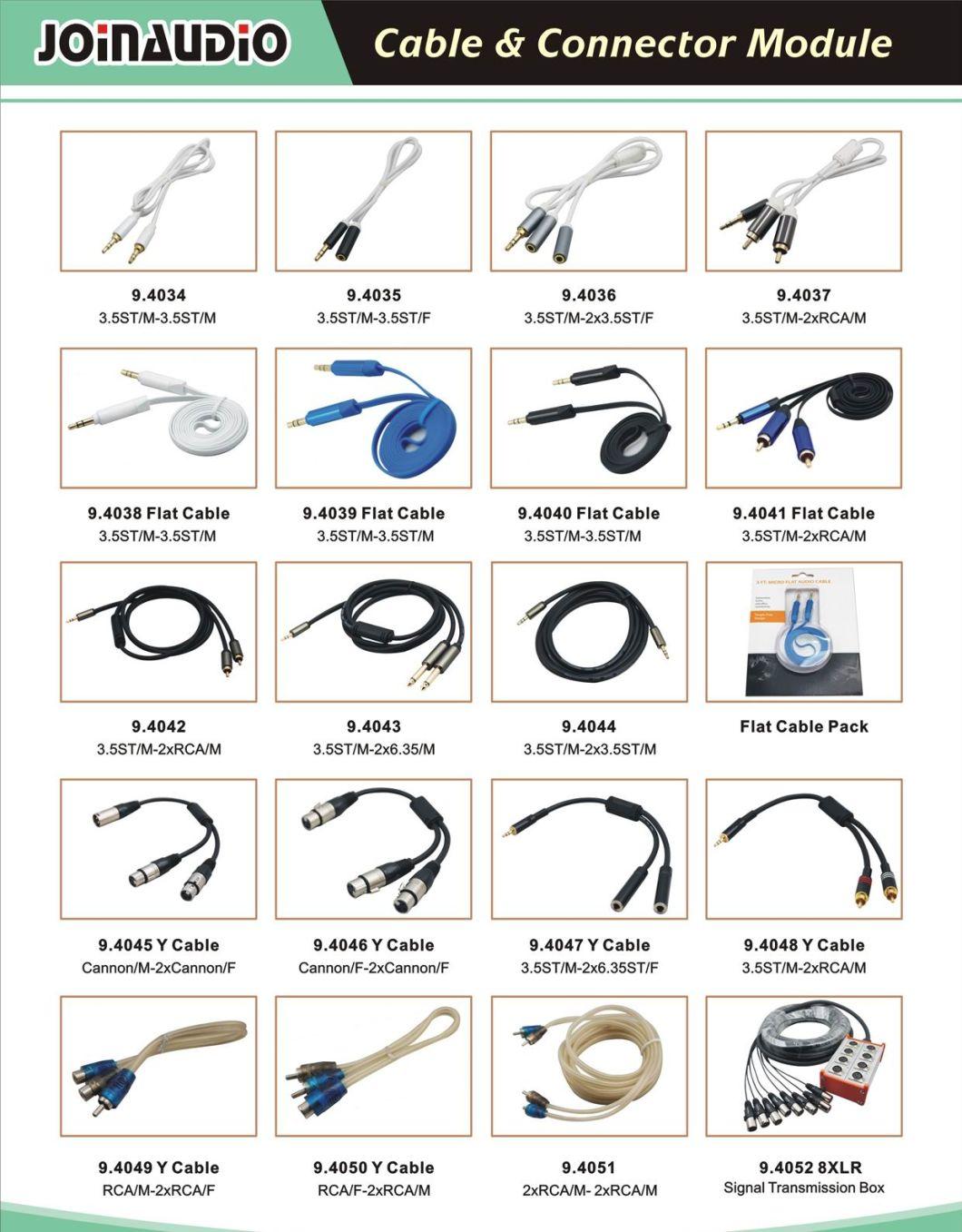 Aux Cable Mini 3.5mm Stereo Plug to 2 X RCA Male (1403-1)