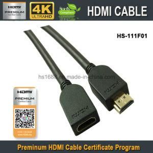 High Quality HD Video Premium HDMI Male to Female Cable