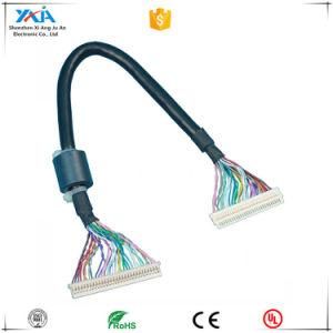 Hot Sale Df13-40ds-1.25c Both End Lvds Extension Cable for Digital LCD