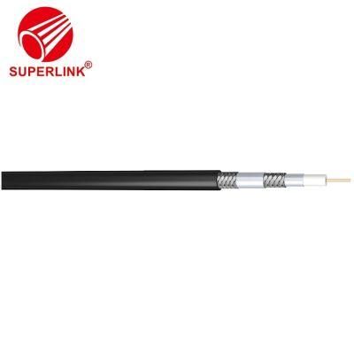 RF Cable RG6 Quad Shielded Coaxial Cable for CCTV CATV Matv