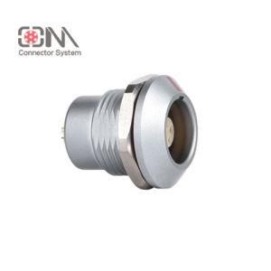 Qm K Series Mgg Socket Circular Auto Push Pull RJ45 M12 Connector Banana Plug Socket Terminal Connector