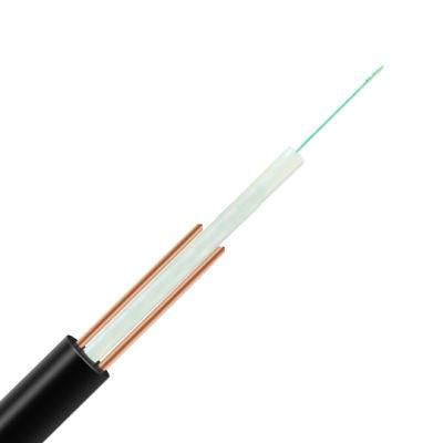 Central Loose Tube Telecommunication Use Steel Wire GYFXTY G652D Fiber Optical Cable
