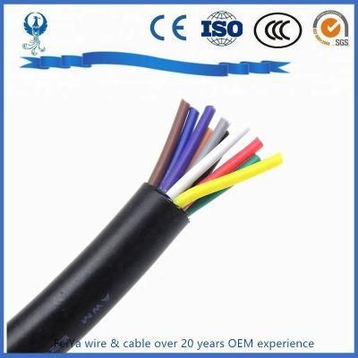 Jg1000V Machinery Flexible Silicone Rubber Insulated Lead Cable