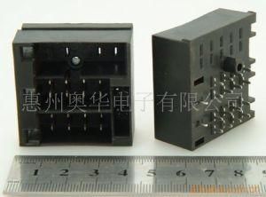 Auto Socket, on-Board Socket, Car ISO Connector, Molex3.0, 5557, Microfit, ISO Radio Plug 3