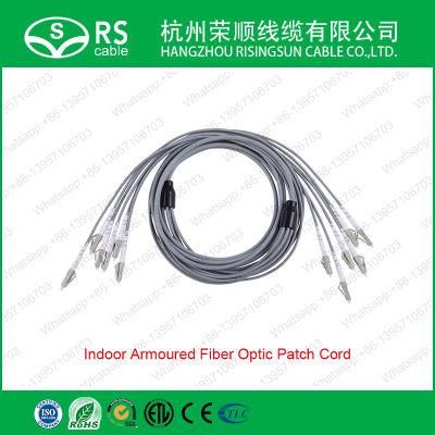 Indoor Armoured Fiber Optic Patch Cord