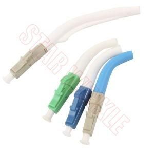 Fiber Optic LC Angle Boot Patch Cord Family, RoHS