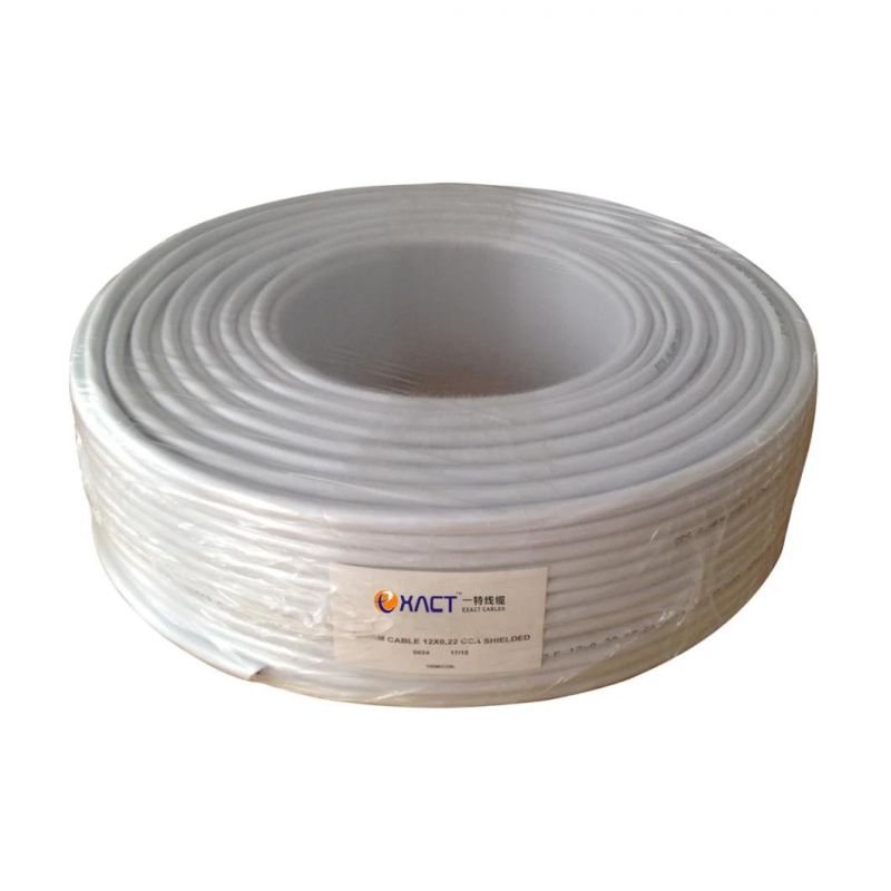 Solid 20xAWG24 Unshielded TCCA Alarm Cable EN50575 IEC60332-1 VW-1