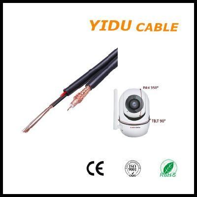 Single Core Solid Copper Conductor RG6 Rg59 Rg58 Coaxial Cable CCTV Camera Cable